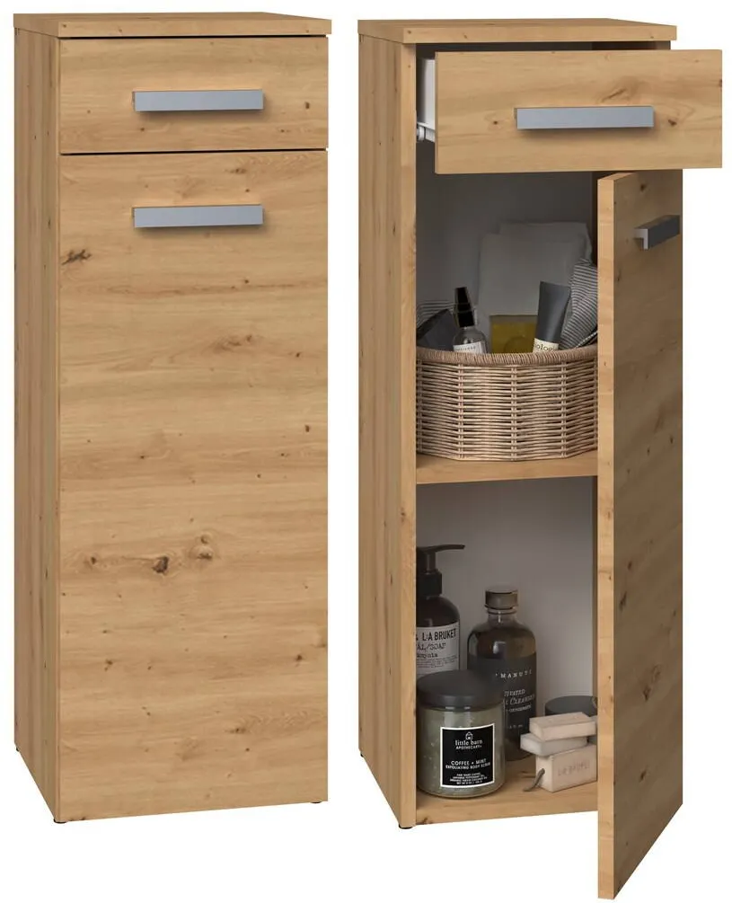 TOP E SHOP Topeshop NEL V DS ARTISAN bathroom storage cabinet Oak