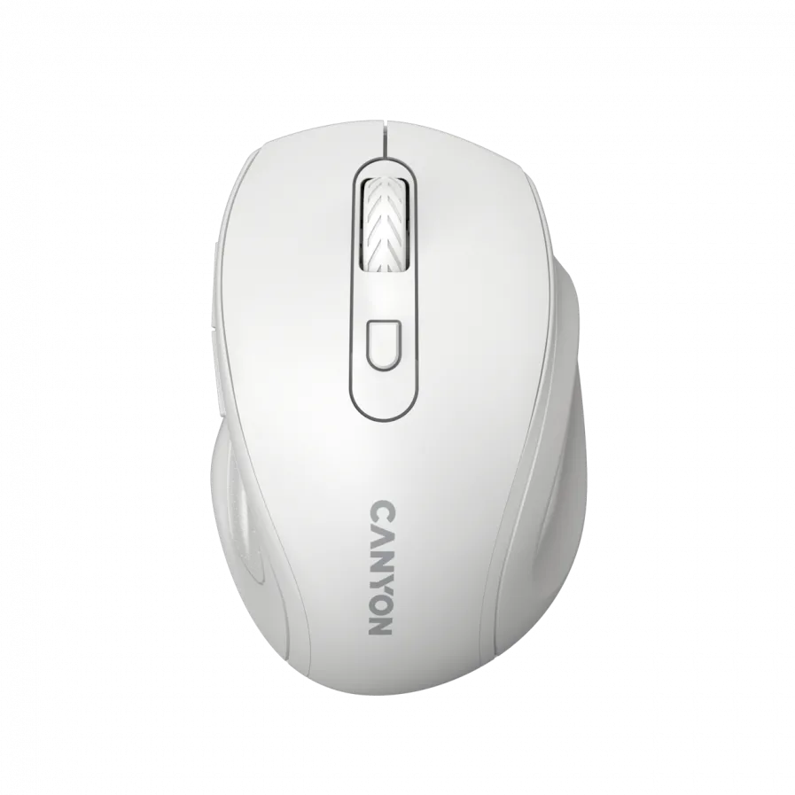Mouse CANYON OnClick 20, USB, Wireless, 1600 dpi Alb