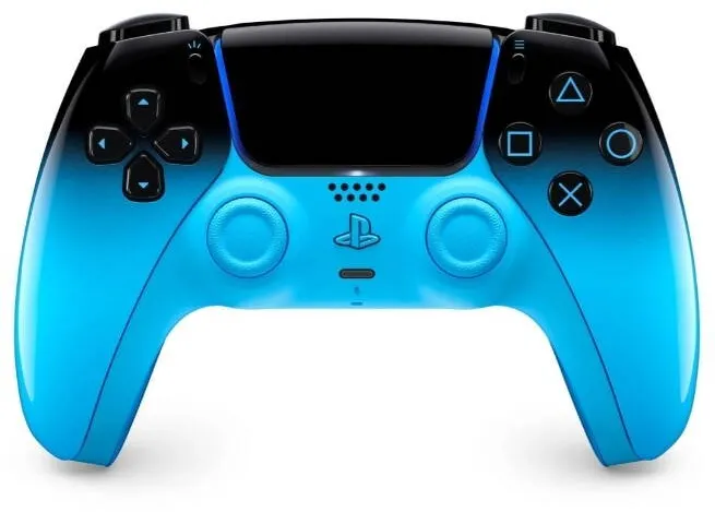 Gamepad wireless Sony DualSense Rythm Blue pentru PlayStation 5 albastru/negru