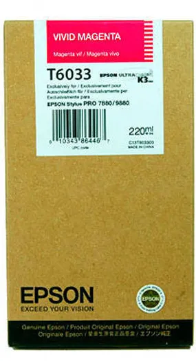 Cartus Imprimanta Epson T603300 Magenta