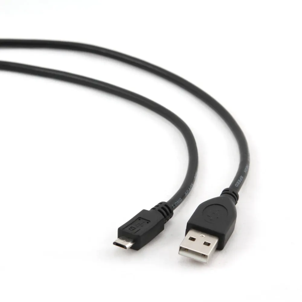 Gembird GEMBIRD CCP-MUSB2-AMBM-10 micro USB cable 2.0 AM-MBM5P black 3m