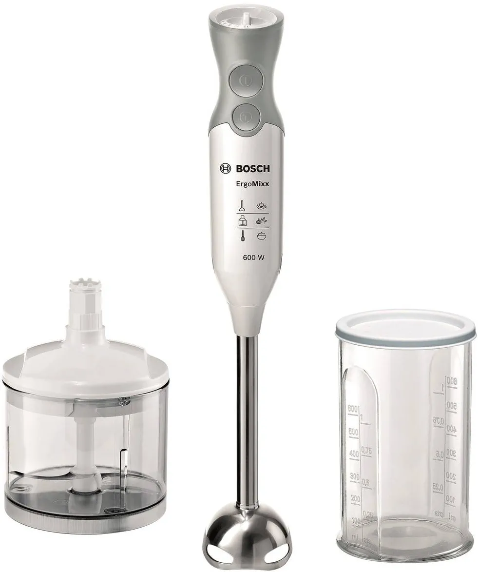 BOSCH Blender MSM66120 600W, Alb/Gri