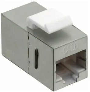 Accesoriu Retea Logilink Cuplor Inline Keystone 2xRJ45 Cat.6 STP, montaj snap-in