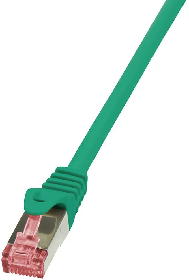 Cablu Logilink Patchcord Cat.6 S/FTP PIMF PrimeLine 0,25m, verde