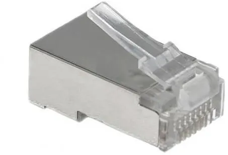 Accesoriu Retea Logilink Modular Plug Cat.6A RJ45 for Cat7,Cat.6A, Cat.6 cable 50 pcs