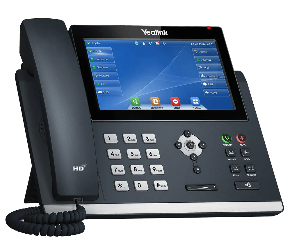 Telefon Fix YEALINK SIP-T48U - VOIP PHONE WITHOUT POWER SUPPLY