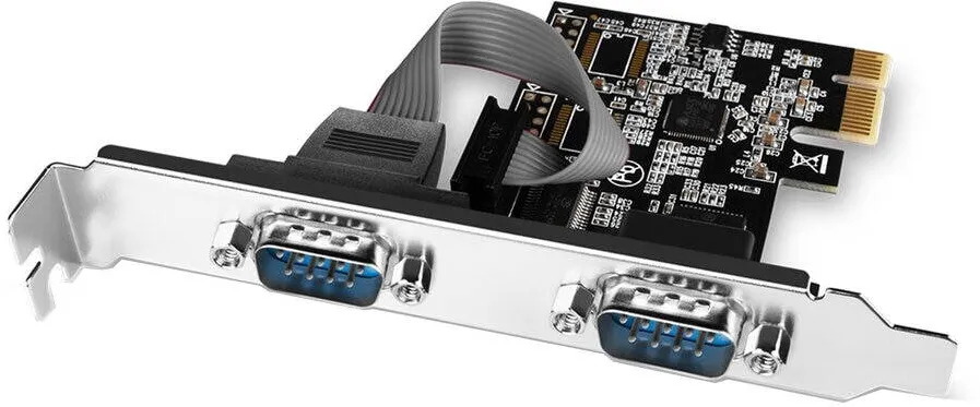 Adaptor AXAGON Adaptor AXAGON PCEA-S2N, Adaptor PCI-Express (chip ASIX AX99100) 2x Serial Port + LP