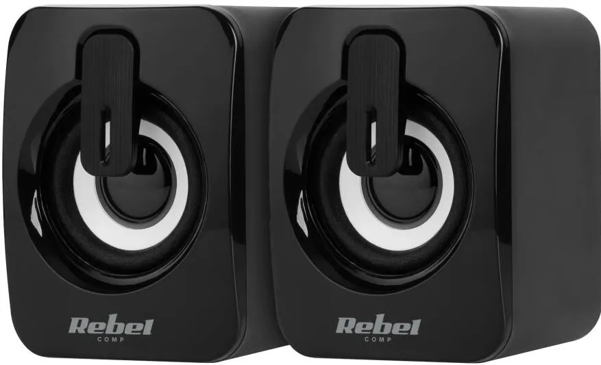 Boxe Rebel CS-15, KOM1151, 2.0 Black