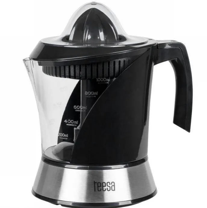 teesa Storcator de citrice Tsa3010, 40 W, 1 L, Doua directii de rotatie, Negru
