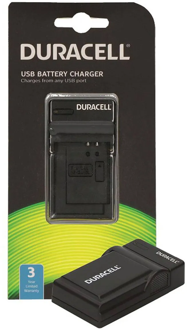 DURACELL incarcator with USB Cable for DRNEL14/EN-EL14