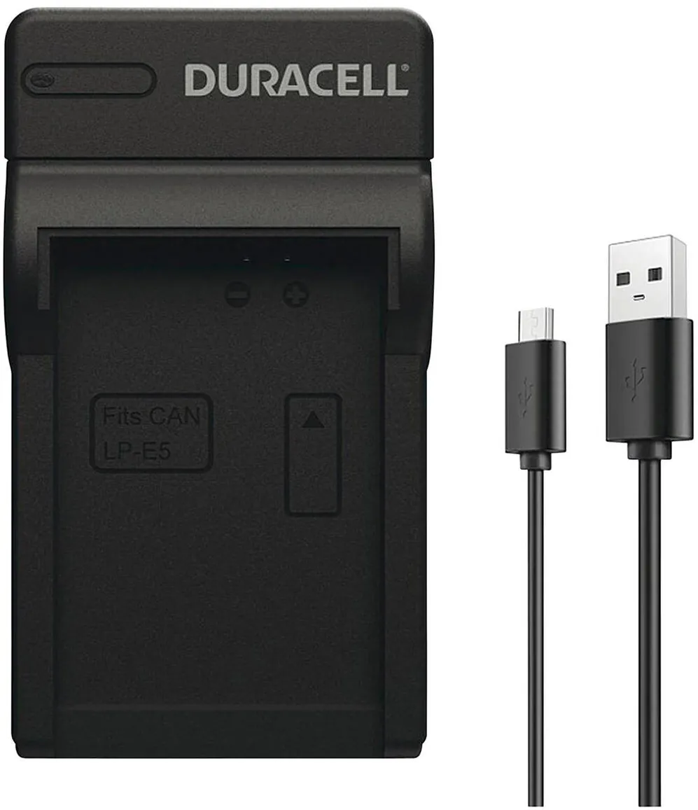 DURACELL incarcator with USB Cable for DR9925/LP-E5