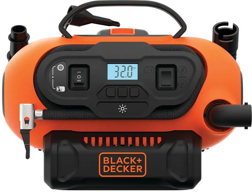 Black & Decker BDCINF18N-QS air compressor 160 l/min AC/Cigar lighter