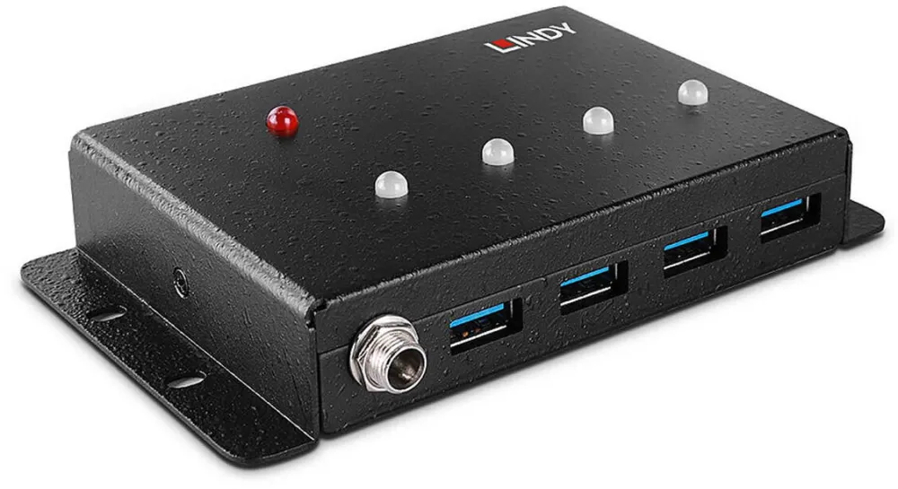 Hub USB Lindy 43374 USB 3.0 4-port