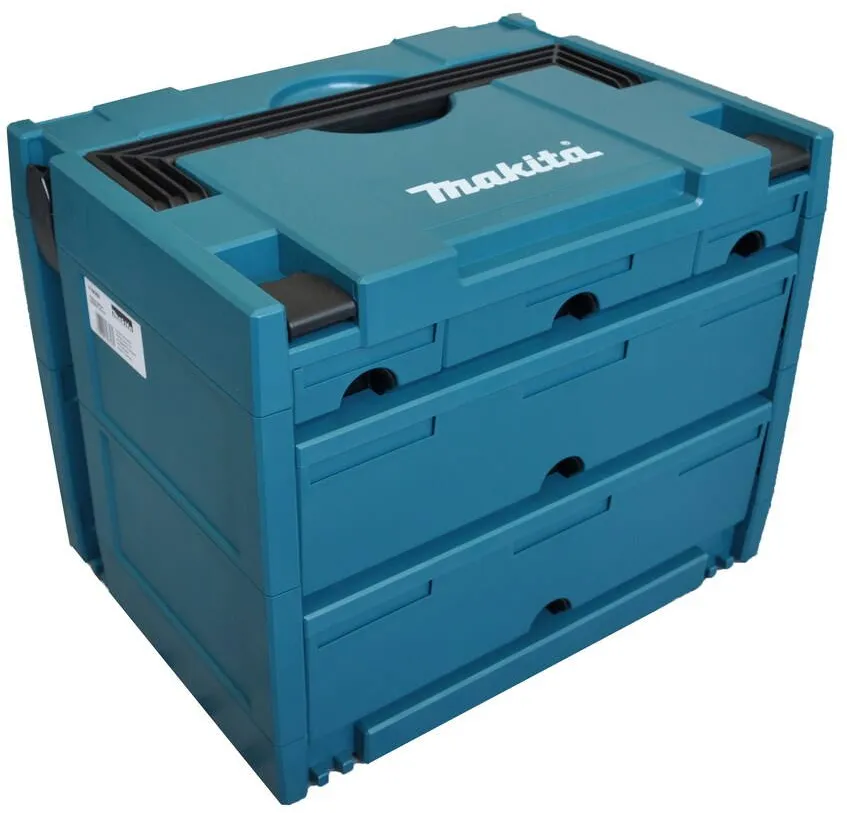 Makita Carcasa cu blocare MAKPAC cu 5 sertare, 12-1/2" x 15-1/2" x 11-5/8"
