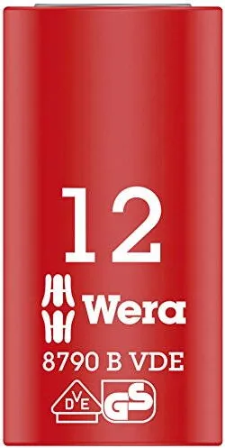 WERA Cyclops socket wrench bit 12x46 - 8790 B VDE, insulated, with 3/8 "drive