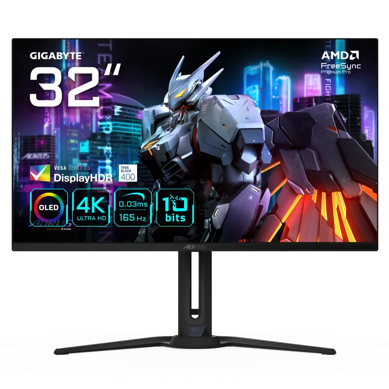 Monitor GIGABYTE 32 GBT AORUS FO32U UHD 165hz OLED