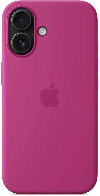 Husa de protectie Apple Silicone Case with MagSafe pentru iPhone 16- Fuchsia