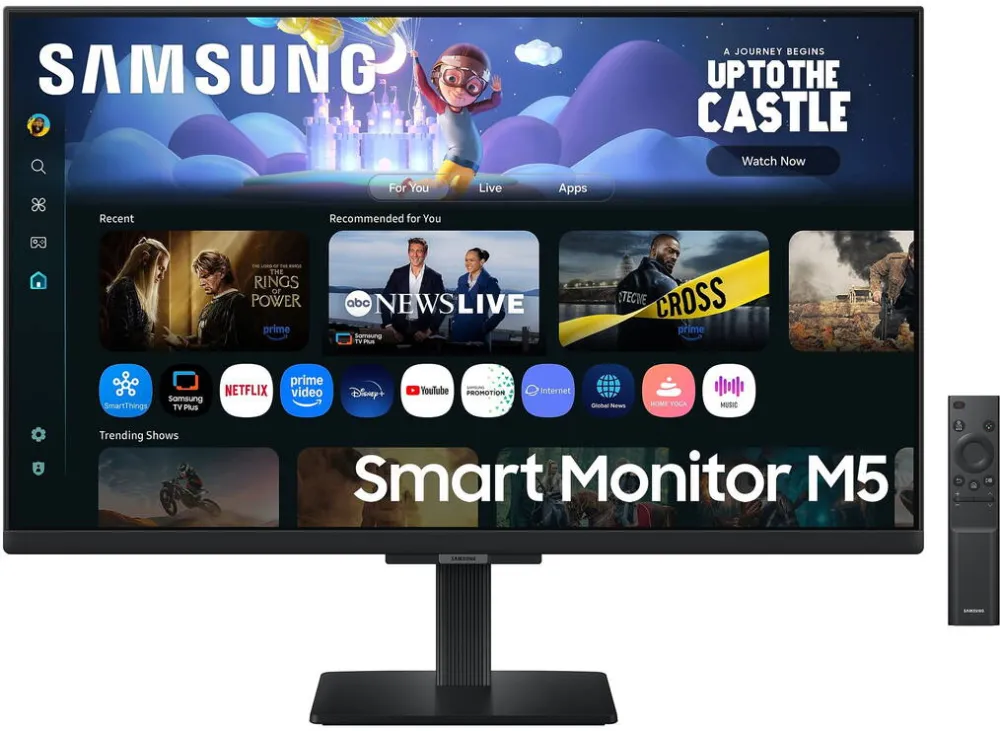 Monitor Samsung LS27FM500EUXEN 27" Smart M5 M50F 1920x1080/16:9/250cd/m2/5ms, HDMI, USB, DP