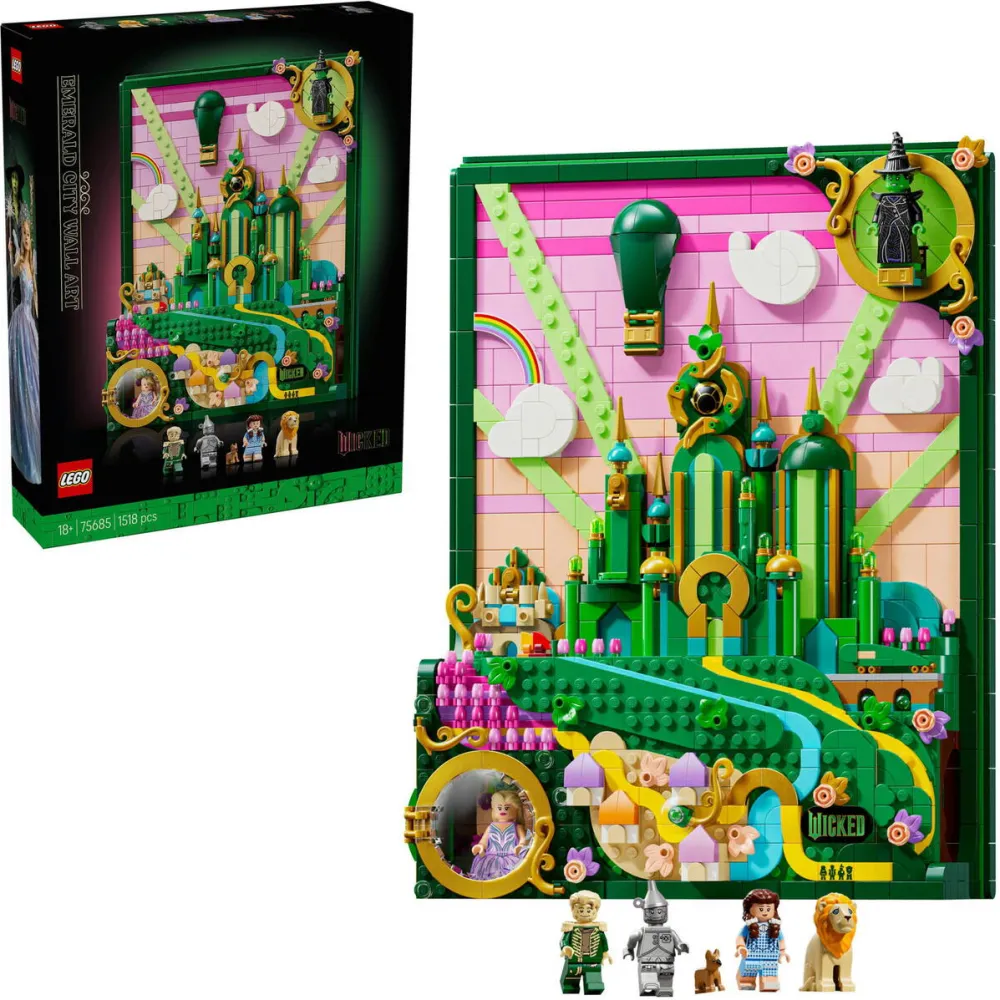 LEGO Klocki Wicked 75685 Obraz Emerald City