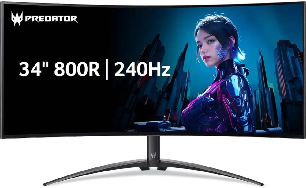 Monitor Acer Curved Gaming Predator X34 X – 86.4 cm (34") – 3440 x 1440 UWQHD