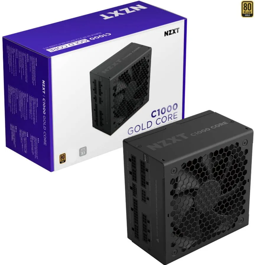 Sursa PC NZXT NZXT NZXT power supply C1000 Gold Core - 80 PLUS Gold - 1000 W