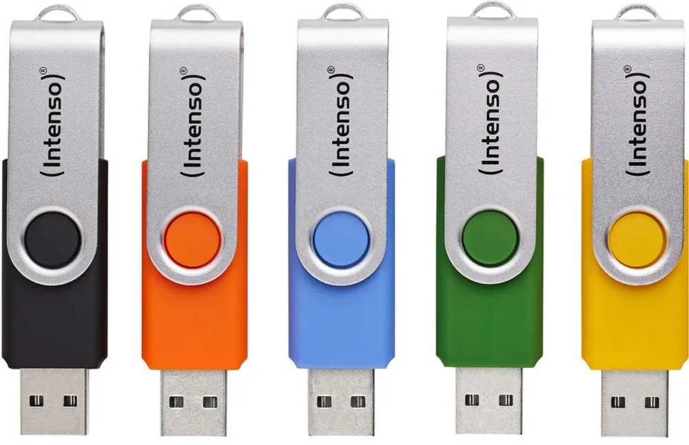 Memorie USB Intenso USB Stick Office Line 64GB USB 3.2 GEN 1X1 multipack