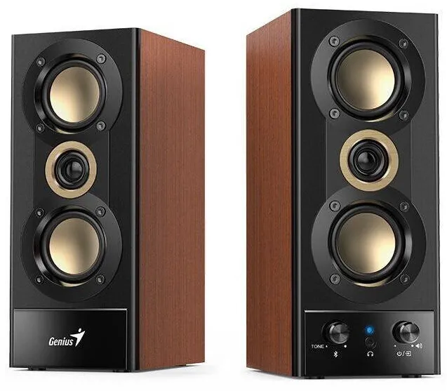Boxe GENIUS 2.0, RMS: 14W (2 x 10W), wood, Bluetooth, "SP-HF800BT" "31730051401" (timbru verde 4.00 lei)