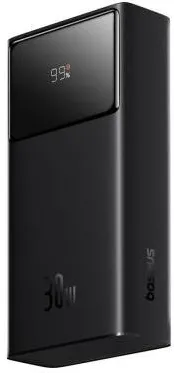 Baseus POWER BANK Star-Lord Digital, display, capacitate 10000mAh, 30W, 2 x USB; 1 x USB Type-C, total 5V/3A, negru, "P10022907113-00"  - 6932172634933