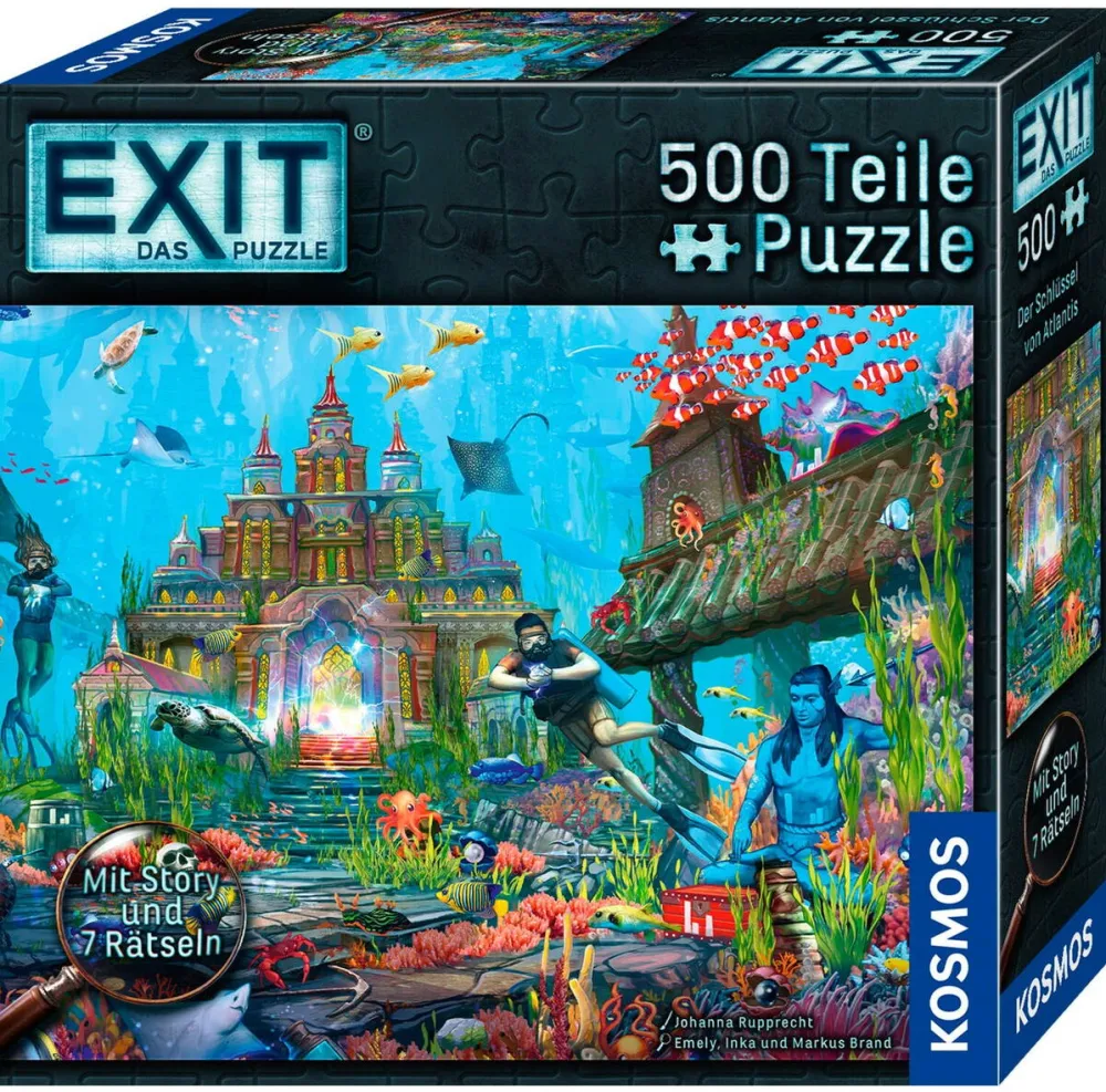 Puzzle Kosmos EXIT - The Puzzle: The Key of Atlantis (500 pieces)
