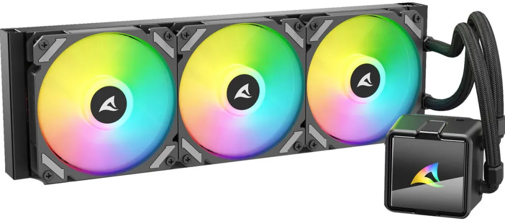 Cooler Sharkoon S60 ARGB, water cooling black