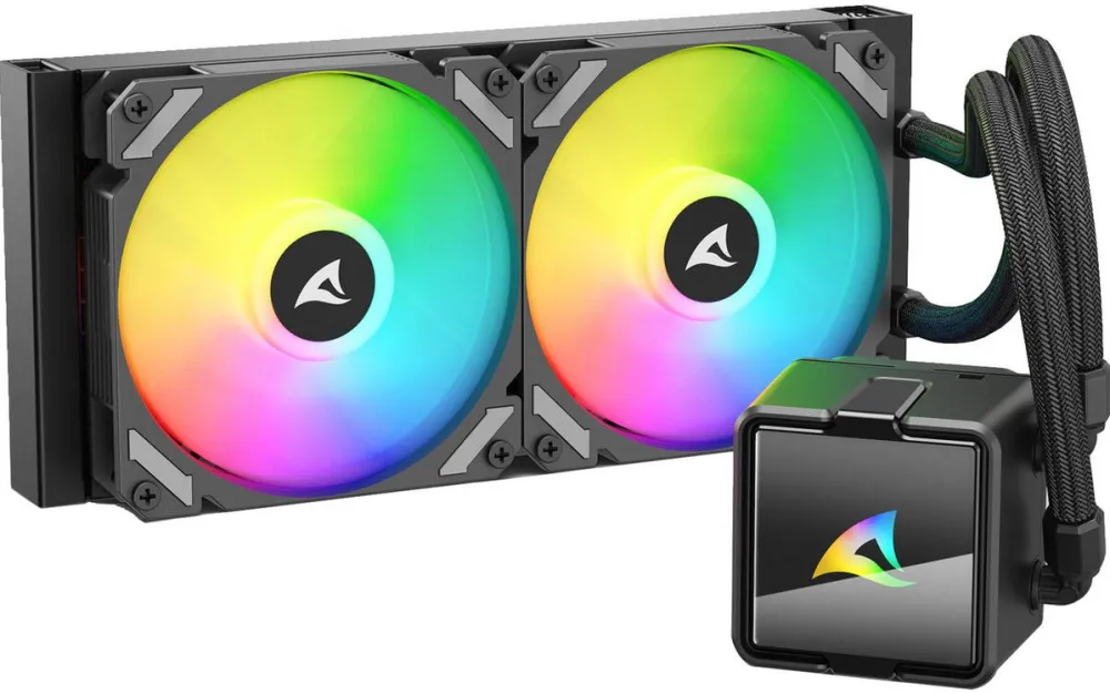Cooler Sharkoon S50 ARGB, water cooling black