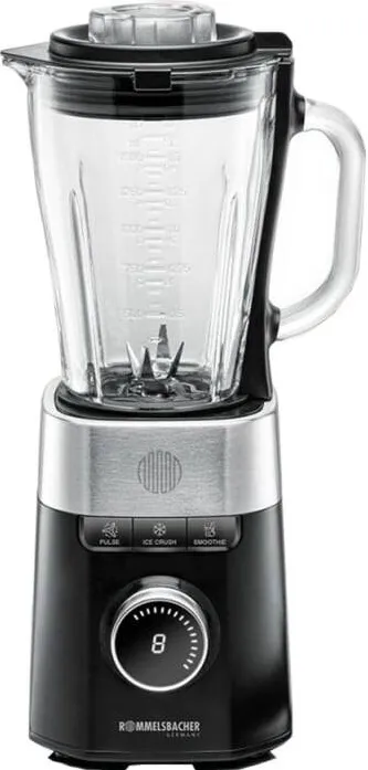 Mixer vertical ROMMELSBACHER MX 1260 1200 W 1,5 l negru/inox