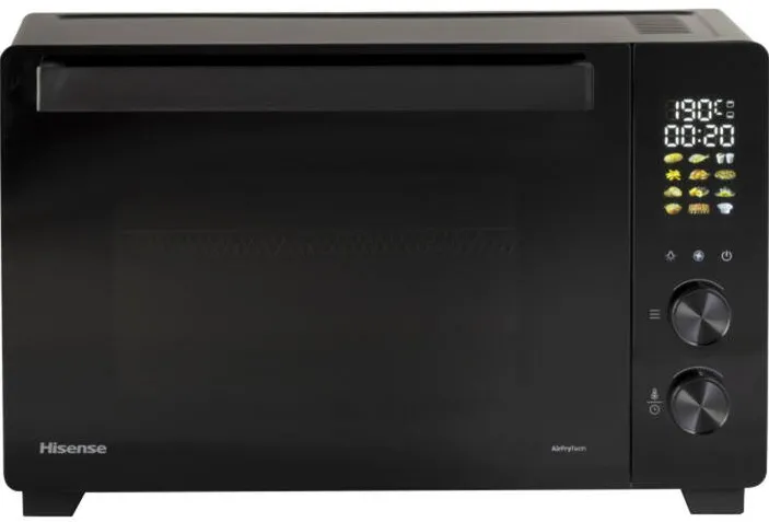 Hisense Mini cuptor HOM30AF, Mini cuptor negru, 1800 W, 30 litri