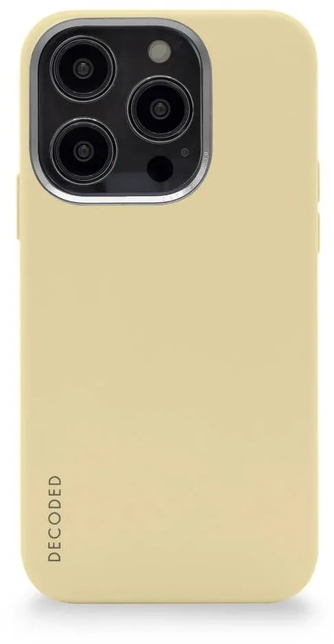 Decoded Decoded Decoded AntiMicrobial Silicone Backcover iP14 Pro Max SweetCorn