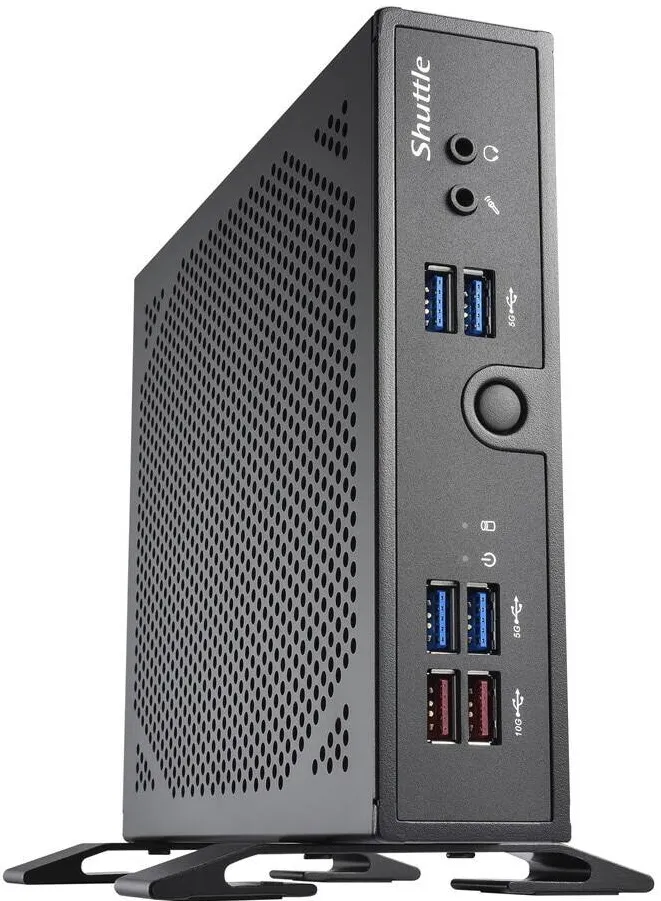 Sistem Mini Shuttle Desktop PC Shuttle DS50U7, i7-1355U, 1.3L, 2x Ethernet, negru