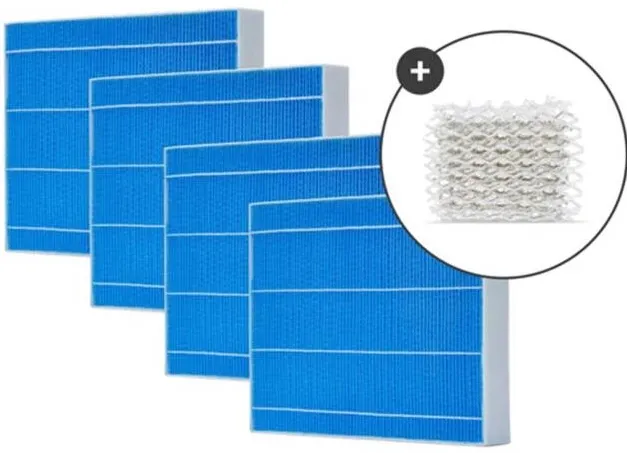 Set 4 filtre evaporative Meaco pentru Armin 300 cu tampon de sterilizare Silvertex