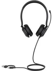 Casti Over-Head YEALINK YEALINK Yealink UH35, Headset black, UC variant, USB-A and USB-C, Dual