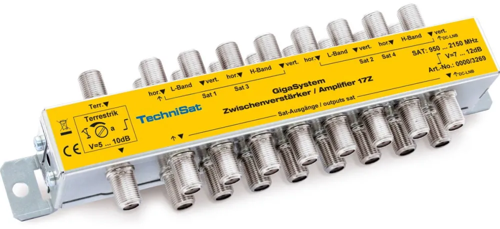 Microfon TechniSat TechniSat TechniSat intermediate amplifier 17Z (silver)