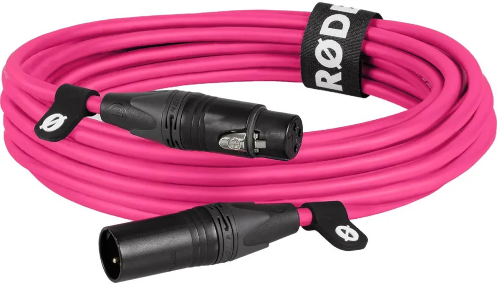 Microfon Rode Premium XLR cable XLR6M-P pink, 6 meters