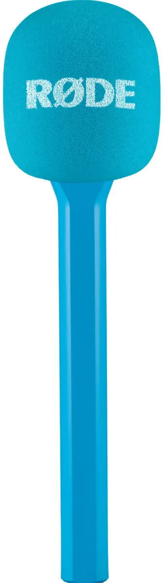 Microfon Rode Interview GO, microphone blue, adapter