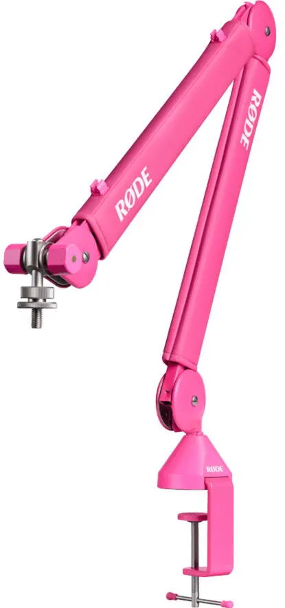 Microfon Rode PSA1+, pink holder, professional studio arm