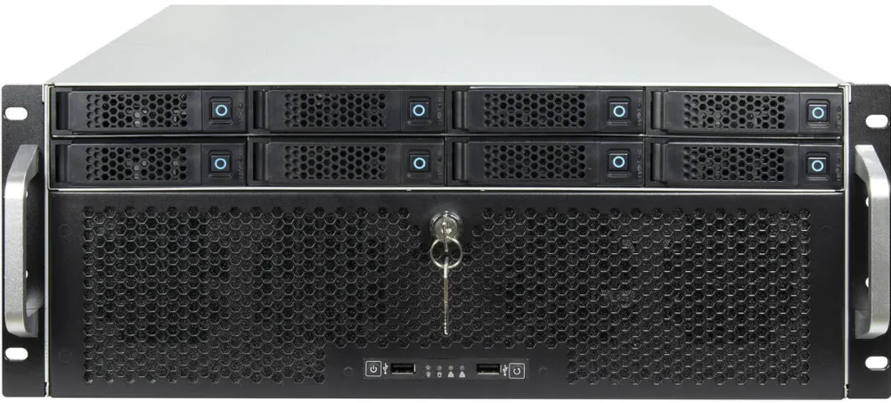 Carcasa PC Inter-Tech Inter-Tech Inter-Tech IPC Storage 4U-4708, server case black
