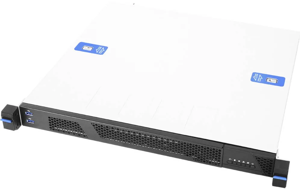Carcasa PC Chenbro RM143 1U Rackmount, Rack, Server Case Black, 1 height unit