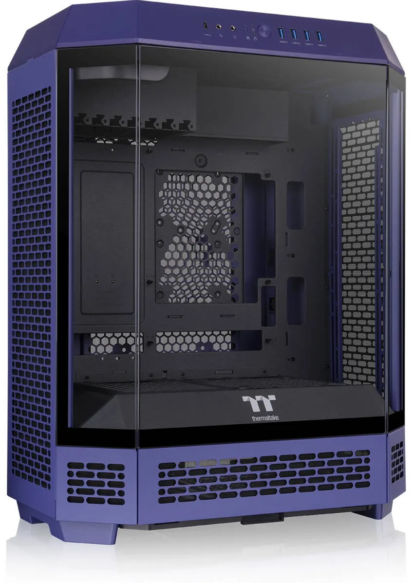 Carcasa PC Thermaltake View 600 TG Future Dusk, Full-Tower Case, Purple/Black, Tempered Glass