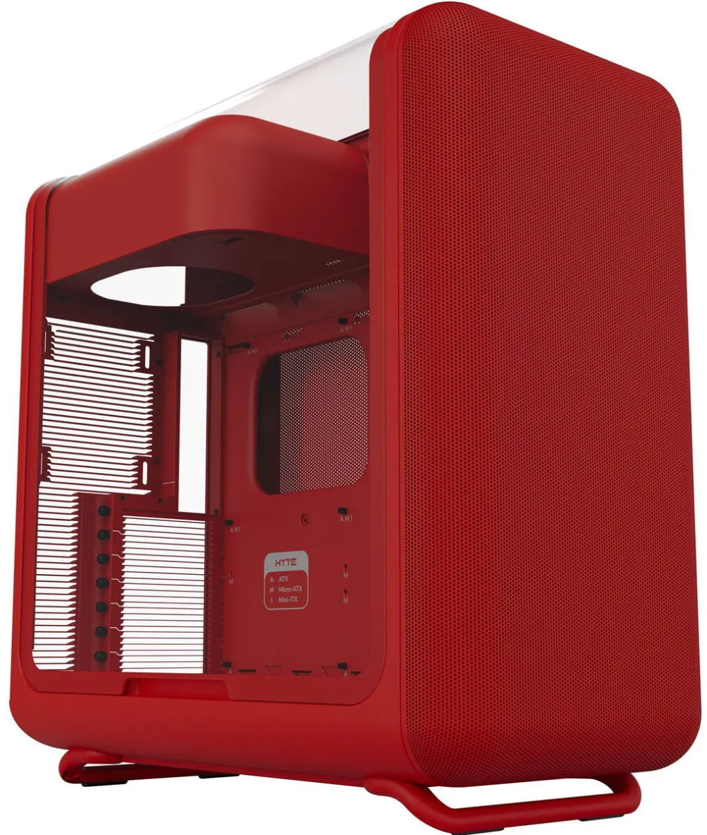 Carcasa PC HYTE X50, tower case red, tempered glass
