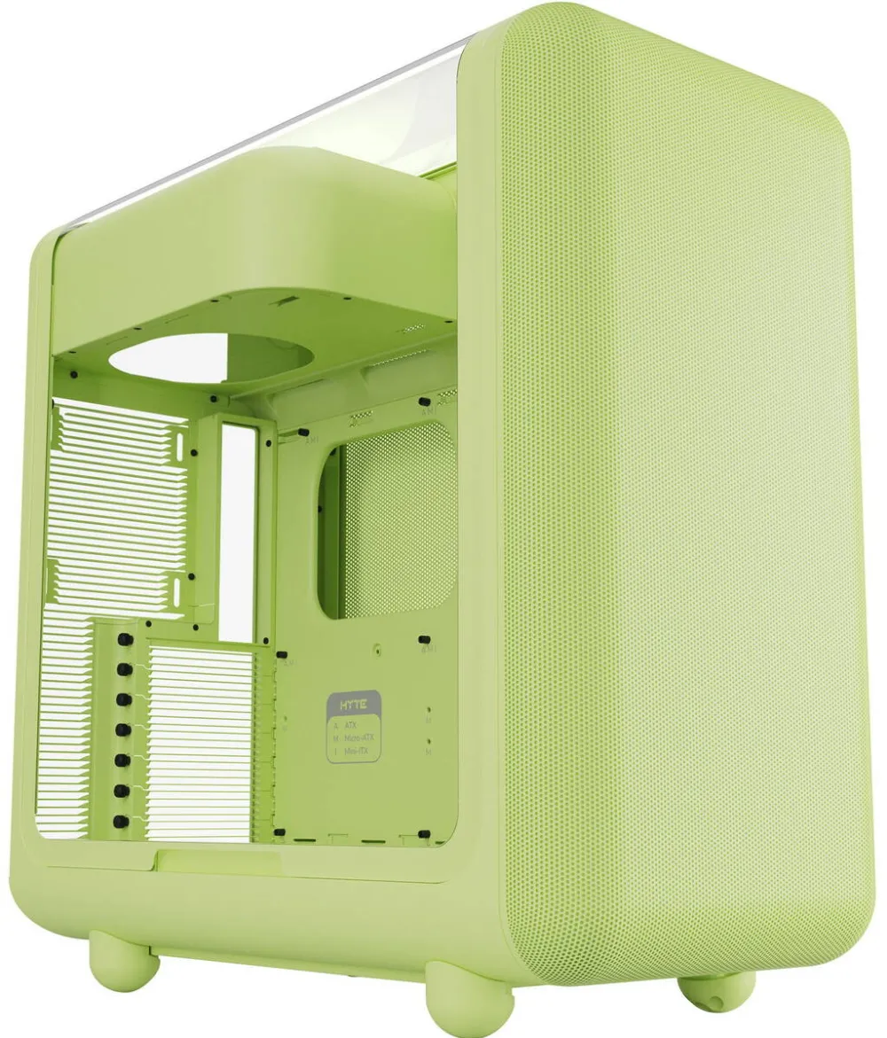 Carcasa PC HYTE X50, Tower case light green, Tempered Glass