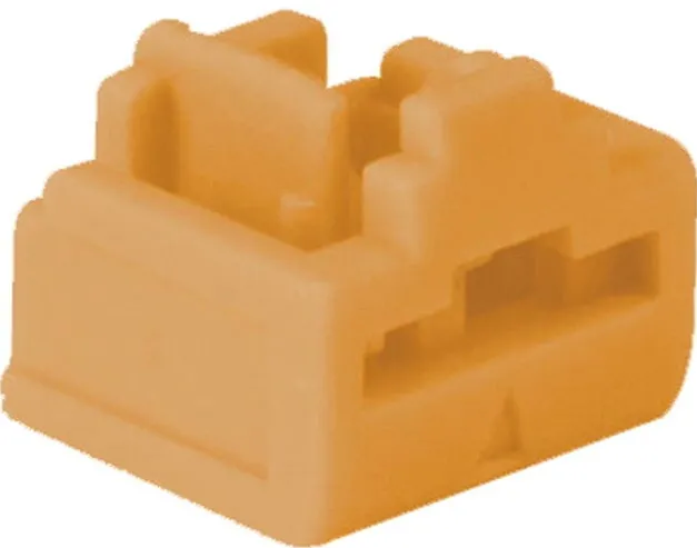 Accesoriu Laptop Lindy RJ45 Port Schlösser Orange, 20 Stück