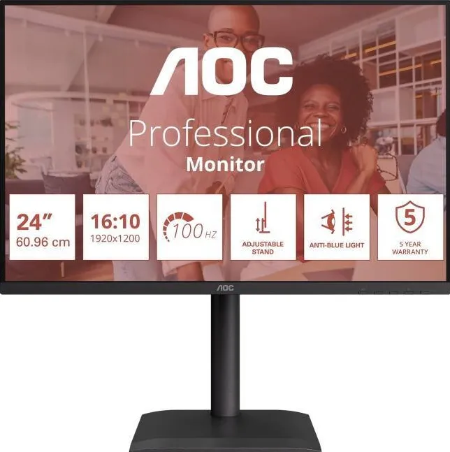 Monitor AOC Monitor AOC X24E4U 100Hz Full HD IPS 24inch Negru