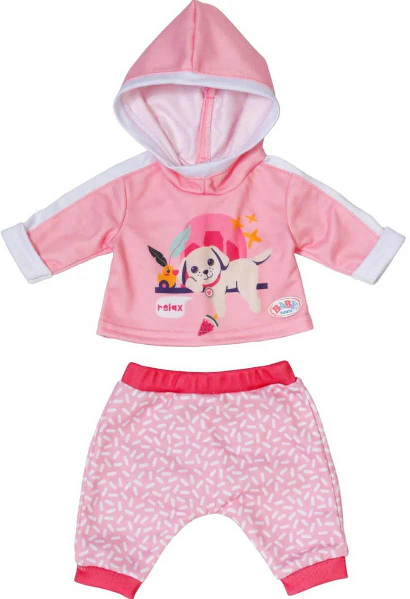 Zapf Creation BABY born Jogging Suit Dog 43cm