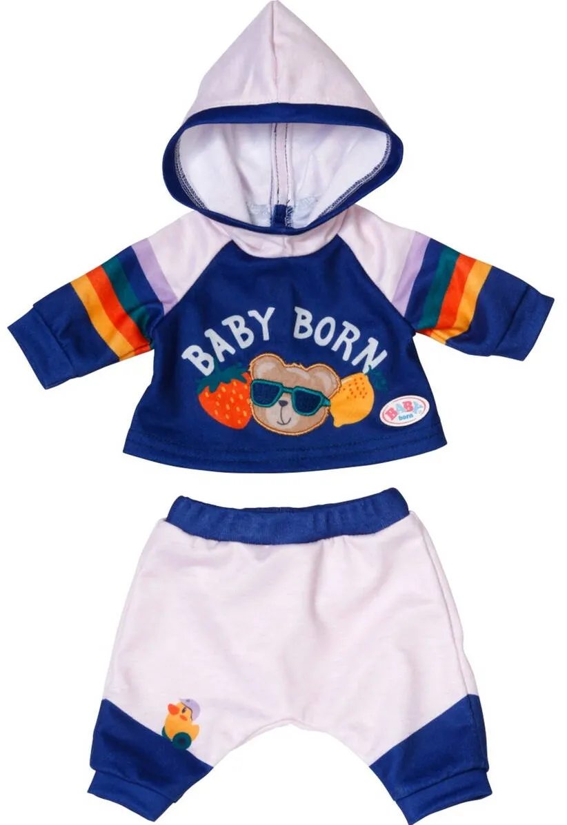 Zapf Creation BABY born Jogging Suit Navy 43cm